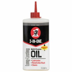 3 IN ONE Long Lasting Multi Purpose Oil Lubricates, Cleans, Protects, – 3 OZ