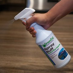Spray Buff Restorer Renewing Floor Finish Wax Polisher Buffer Spotless , 32 oz