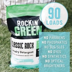 Rockin’ Green Classic Rock Laundry Detergent (90 90 Loads,