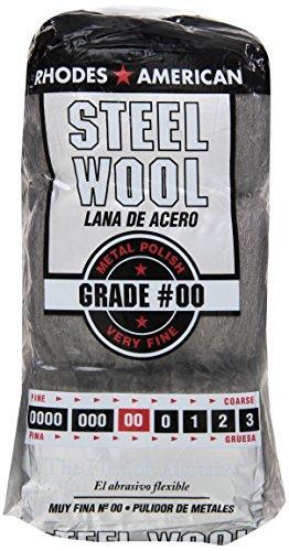 HOMAX PRODUCTS 10121100 Number 00 Steel Wool Pad, 12-Pack