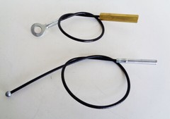 MANUAL SQUEEGEE ASSY LIFT CABLE SET, CLARKE 61679A & 61682A, 6E22-23