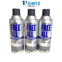 Gasoila Free All Rust Eater Deep Penetrating Oil 11 Oz Aerosol 3 Pack