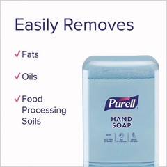 PURELL 838302CT 1,200 mL Antimicrobial Hand Soap – Fragrance-Free (2/Carton) New