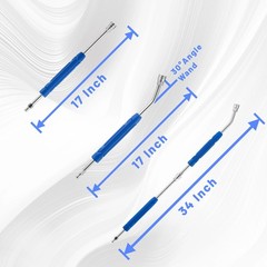 Pressure Washer Extension Wand, 17 Inch Stainless Steel Pressure Washer Wand …