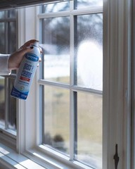 Sprayway Glass Cleaner with Foaming Spray for a 19 Fl Oz (Pack of 6), White