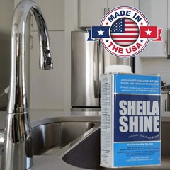 Sheila Shine 1 Qt. Low VOC Stainless Steel Cleaner, Polish & Surface, SALE