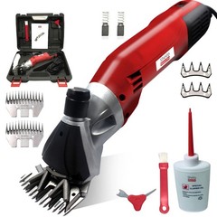 110V 500W Professional Heavy Duty Electric Shearing Clippers with 6 Speed, 2 …