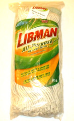 Libman All Purpose Wet Mop Refill #16 Replacement Head Cotton Blend