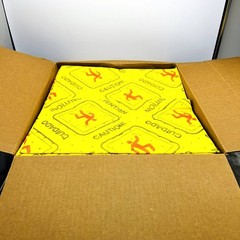 Spilfyter HVU-75 Universal SM Sorbent Pads 16in x 18in Hi Vis Yellow DW 100/Box