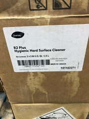 2x 2.5L R2 Plus Hygienic Hard Surface Cleaner 101102271 Diversey Virucide