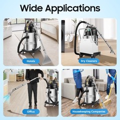 60L Commercial Carpet Cleaning Machine Extractor Portable Carpet Cleaner Machine