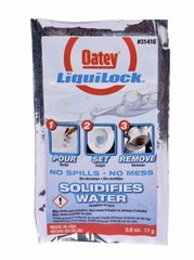 Oatey 31416 LiquidLoc(TM) Absorbent, 0.6 oz, No 1 Count (Pack of 1), Color