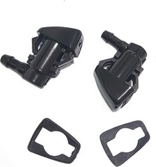 Front Windshield Washer Nozzle Kit fit for 2011-2023 Dodge Durango, 11-23 Jee…