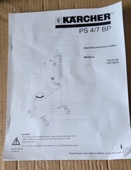 Karcher PS 4/7 Bp OBC Mister Hospital Grade Misting System, FOR PARTS/NO CHARGER