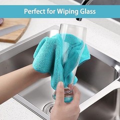 HOMEXCEL Microfiber Cleaning Cloth12 Pack Cleaning Rags Cleaning Towels with …