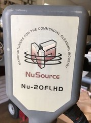NuSource Nu-20FLHD floor machine Made In USA 15 amp 1.5 HP motor, freight ship