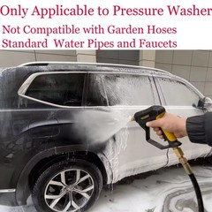 High Pressure Washer Gun Foam Cannon Adapter Extension Rod Power Washer Kit