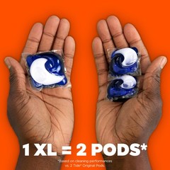 Tide Power PODs + Downy Laundry Detergent Pods, 45 45 Count (Pack of 1)