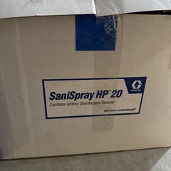 Graco SaniSpray HP20 Cordless Handheld Sprayer *w/ 2 DEWALT Batteries & Charger*