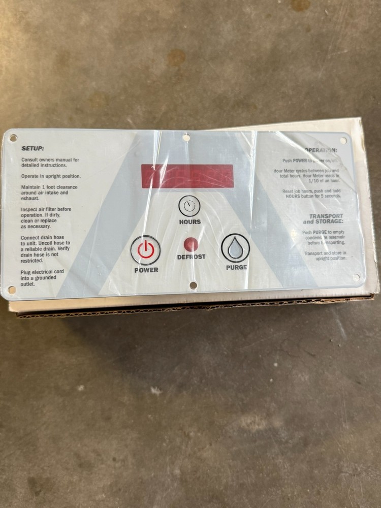 Phoenix Therma-stor 200 HT 270HTx R150 Dehumidifier Control Board Panel 4026763
