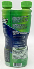 (3) GREEN GOBBLER DRAIN CLOG DISSOLVER 31 OZ EACH, NEW + DUSTY CONTAINER