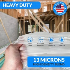 Reli. 40 To 45 Gallon Trash Bags Heavy Duty 125 Trash Bags Ties Super Sizeable