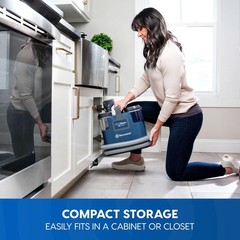 Vacmaster SCB301 400 Series Portable Carpet & Cleaner, Blue