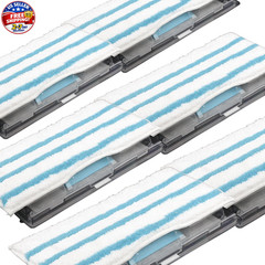 Replacement Mop Pads Compatible With Shark Vacmop VM252 VM250 VM200 VM190, Reuse