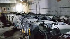 ADVANCE Warrior 34RST, 34ST Walk Behind Floor Scrubber in AS-IS condition.