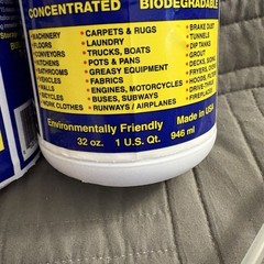 LOT OF 2 – GP66 MIRACLE CLEANER & DEGREASER CONCENTRATED 32OZ 1 QT SPRAY BOTTLES