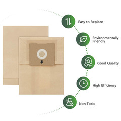 10 Pack Replacement Vacuum Bags Compatible with Bissell Zing 10 Pack-4122