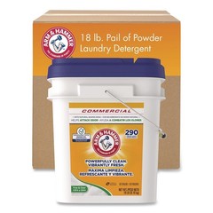 Arm & Hammer 3320040002 18 lbs. Pail Free and Clear Powder Laundry Detergent New