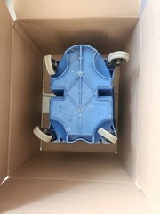 Rubbermaid WaveBrake 26 Qt Mop Buckets Commercial (2) SET OF 2 Heavy Duty Blue