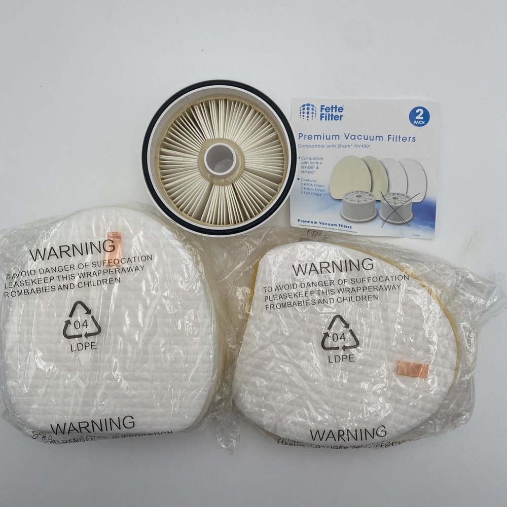 1 Hepa 3 Foam Filters Replacement Compatible With Shark Vacuum NV400 NV401 NV402