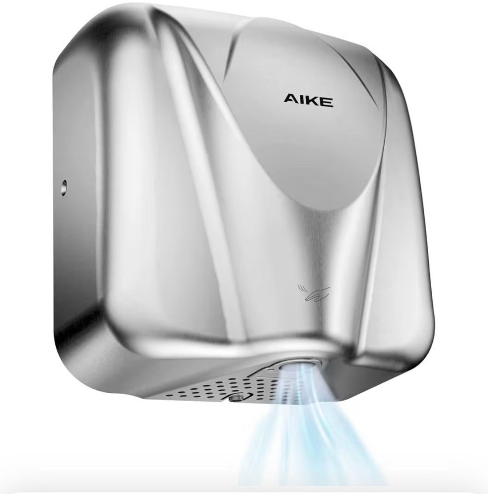 AIKE Elephant Power Commercial Hand Dryer High Speed Auto Warm Wind, Brushed …