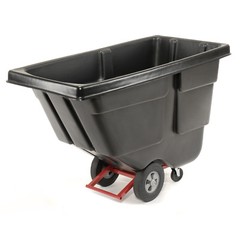 Tilt TRASH BIN – 850 lbs Capacity – 1 Cubic Yard – 72″ L x 33″ W x 43″ H