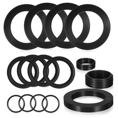 12 Pieces 25076RP Washer and Ring Kit for 1 1/2 inch Fittings, 25076RP Large …