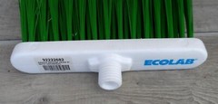 Ecolab 9″ Green Angle Broom Head with Universal 92222682