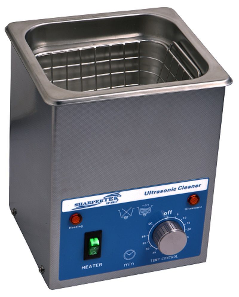 SharperTek Digital .7 Liter Ultrasonic Cleaner Jewelry Or Dental Lab S50-0_7L