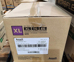 10 boxes Ansell Microflex 5mil Disposable Nitrile Gloves, size XL, full case