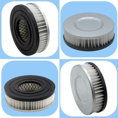 2 Pack HEPA Vacuum Motor Filters Compatible with PowerSmith PAVC101, 10 Amp Ash