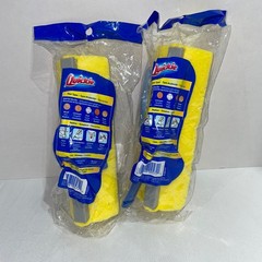 Quickie Mop & Scrub Roller Mop Refill Type R Fits Model 057 Yellow 2 Pack