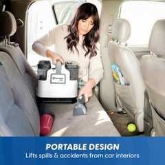 Vacmaster 400 Series Portable Carpet & Upholstery Spot Cleaner Small, White