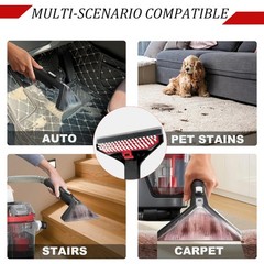 FH14050 Brush Replacement Parts Compatible with Hoover CleanSlate Plus Red