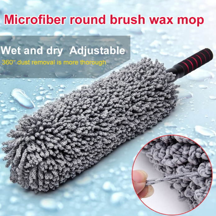 Tire Rim Scrub Vehicle Washing Wheel Hub Handle Cleaning Tool Car Truck Brush