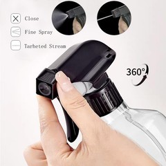 Likealot 2 Pack Leakproof Spray Bottles 300ml – Adjustable Nozzle Clear
