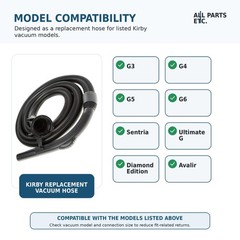 All Parts Etc. 6 Ft Replacement Vacuum Hose For Kirby G Series G3 G4 G5 G6
