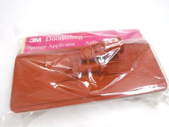 3m Orange Doodlebug Pad Holder + Brown Scrub ‘n Strip Pad & Sponge Applicator