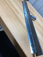 Squeegee 24″ Industrial Galvanized Steel with Rubber Blade LOT of 5