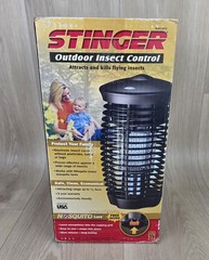 STINGER Outdoor Insect Control Model UV15 Range 1/2 Acre Electric Insect Zapper